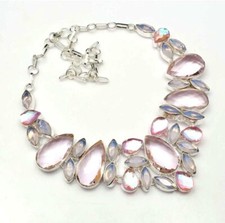 Collana Topazio Rosa