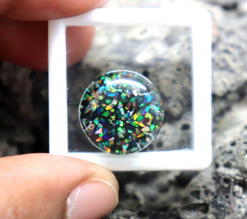 Opale flash multicolore